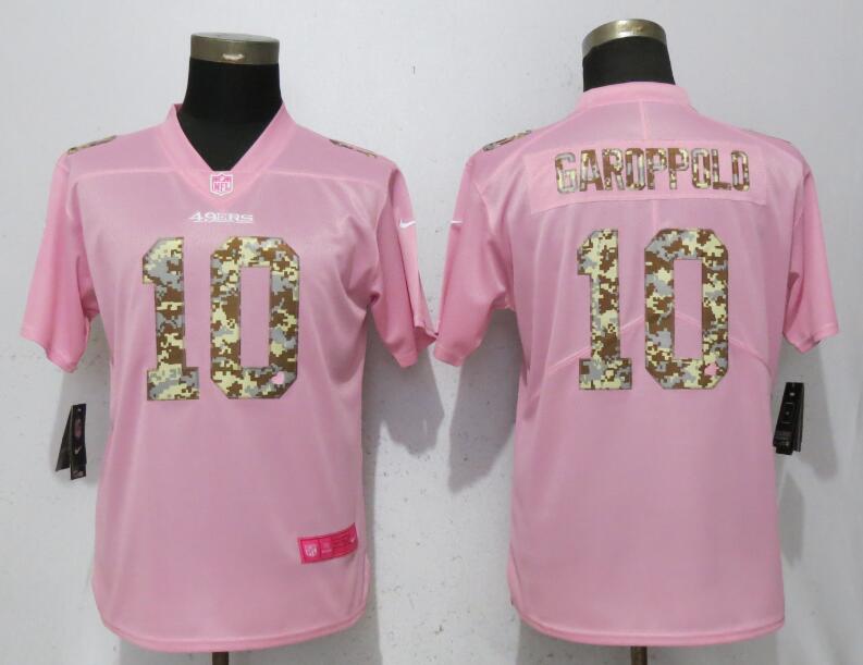 pink 49ers jersey