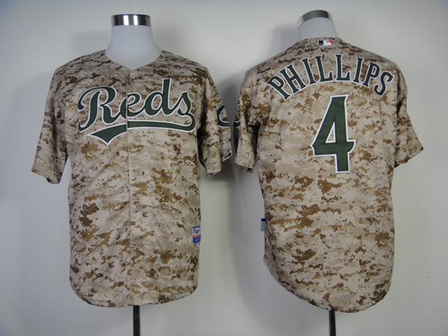 cincinnati reds camo jersey