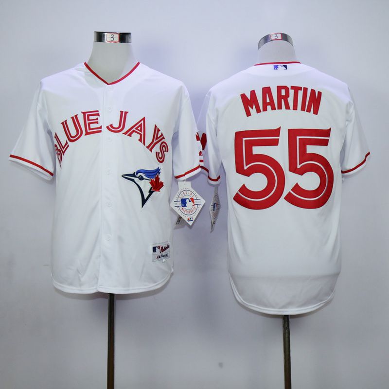 red and white blue jays jersey