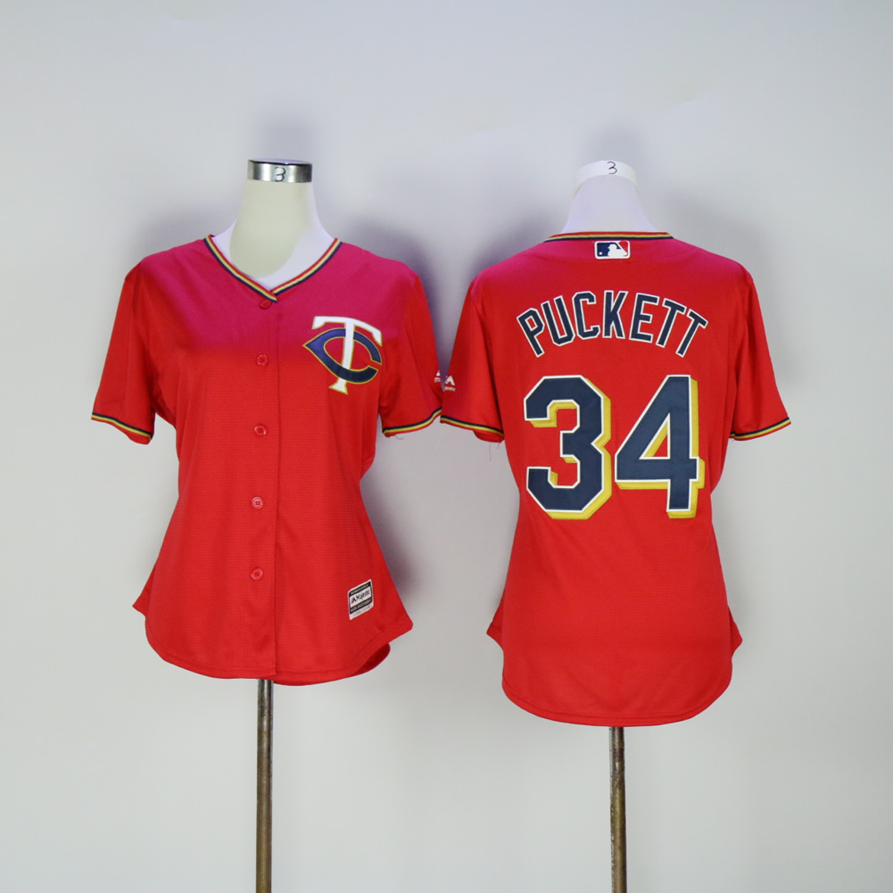 red minnesota twins jersey