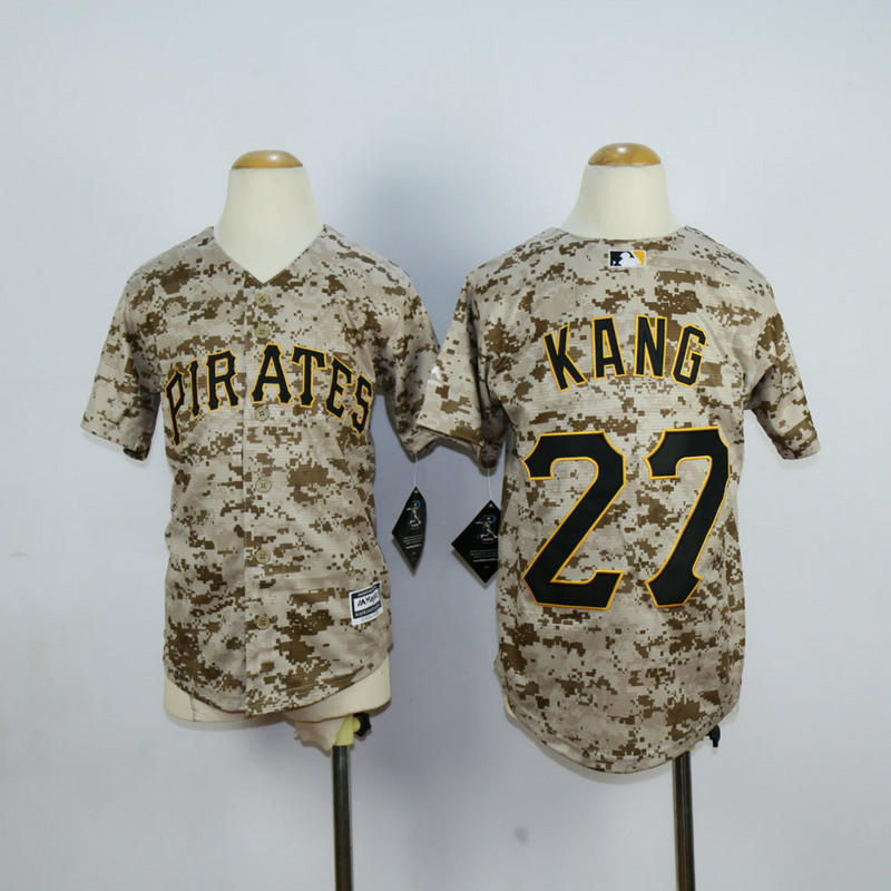 pittsburgh pirates youth camo jersey