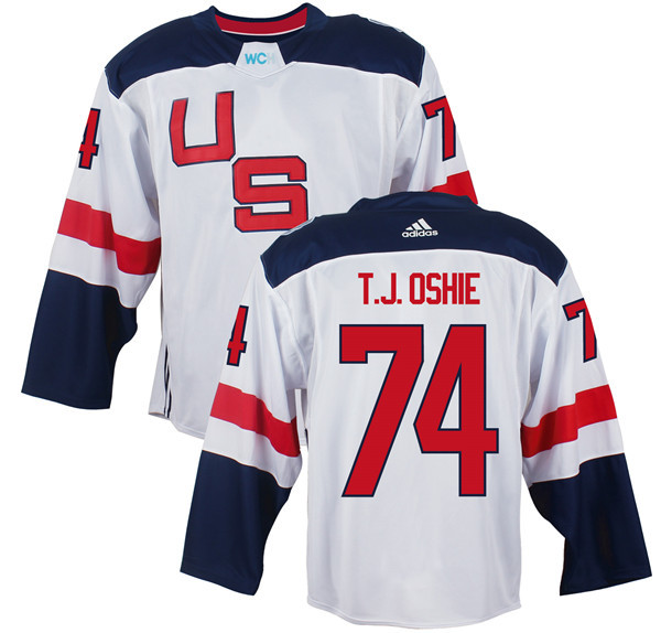 tj oshie world cup of hockey jersey