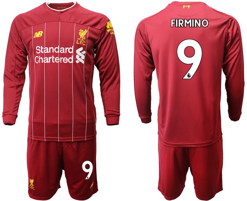 Wholesale Youth 2020-2021 club Liverpool home 9 red Soccer ...