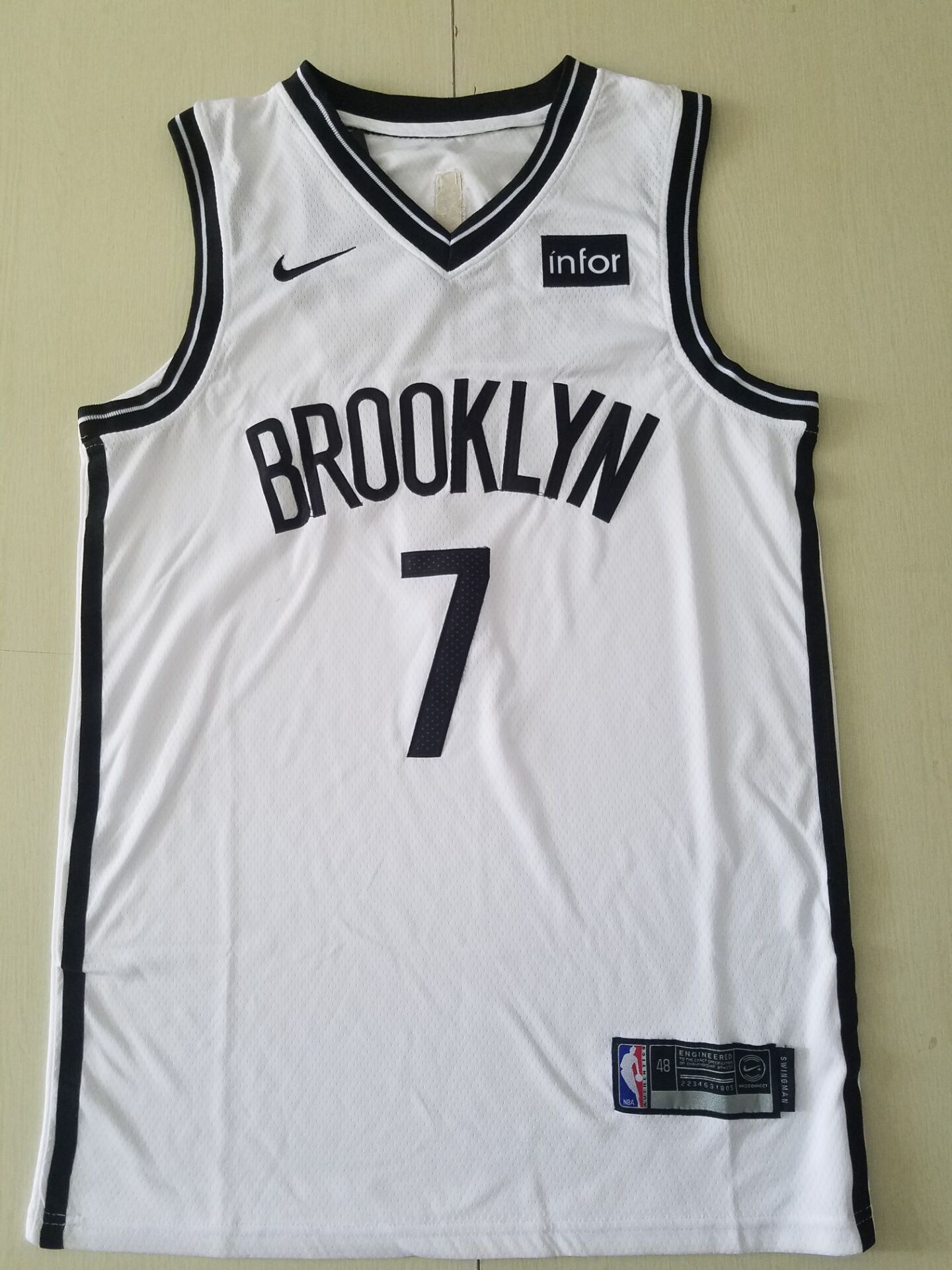 Men Brooklyn Nets 35 Durant White Nike Game NBA Jerseys 201907151443188 - $23.00 : Cheap NFL ...