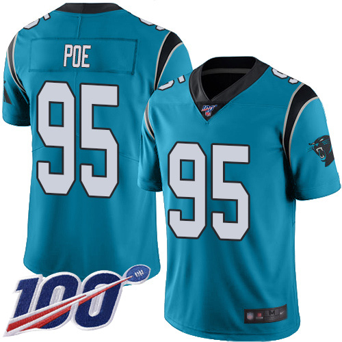 Nike Men's Carolina Panthers Rewind Black/White Polo