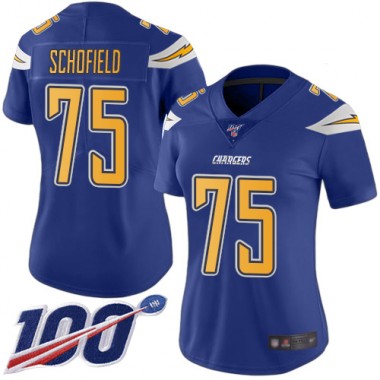 Los Angeles Chargers Custom Limited Jersey Navy 100Th Season in