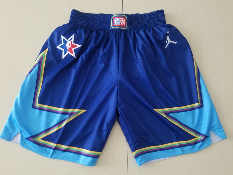 2020 NBA previous All Star blue shorts [202005122320284] - $20.00 ...