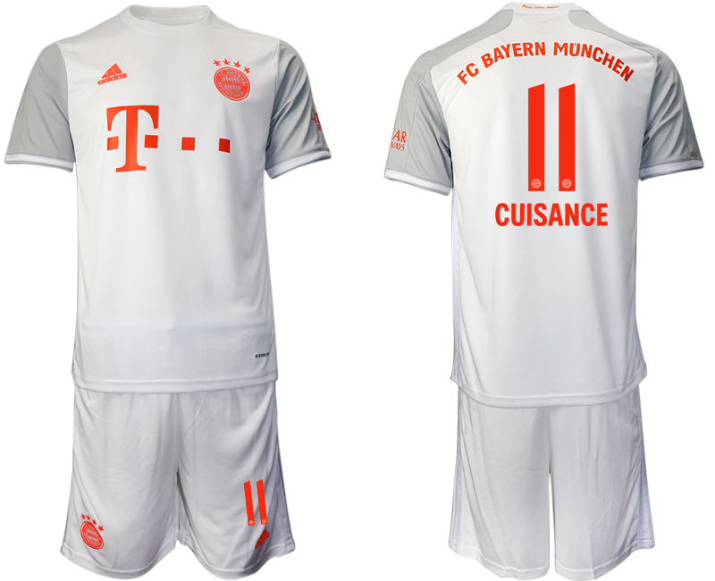 Wholesale Men 2020-2021 club Bayern Munich gray long ...