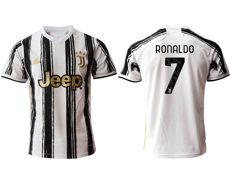 Men 2020-2021 club Juventus home aaa version 7 white ...