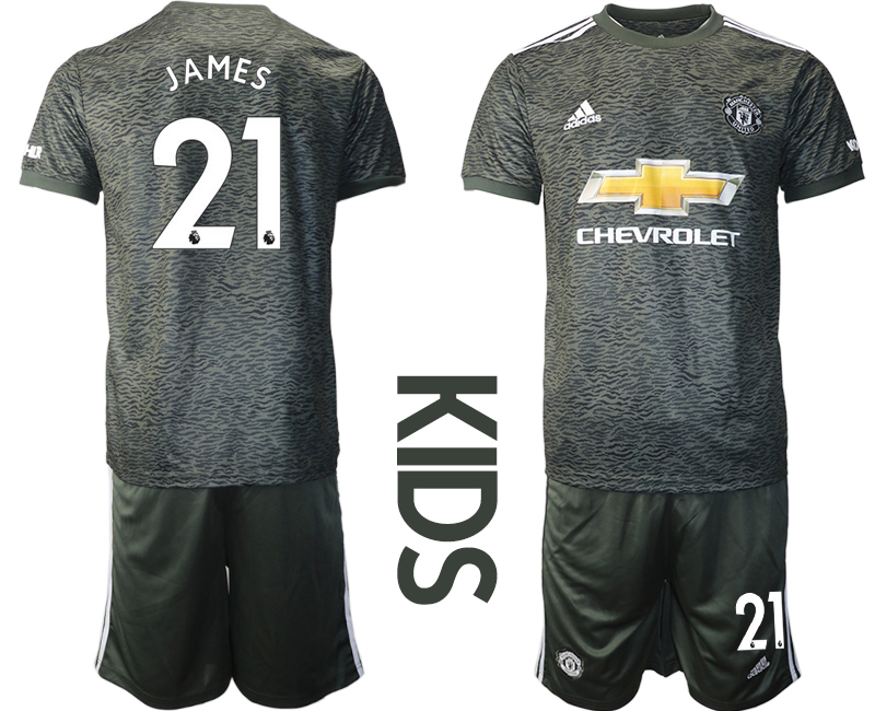 Youth 2020-2021 club Manchester United blue goalkeeper 22 ...